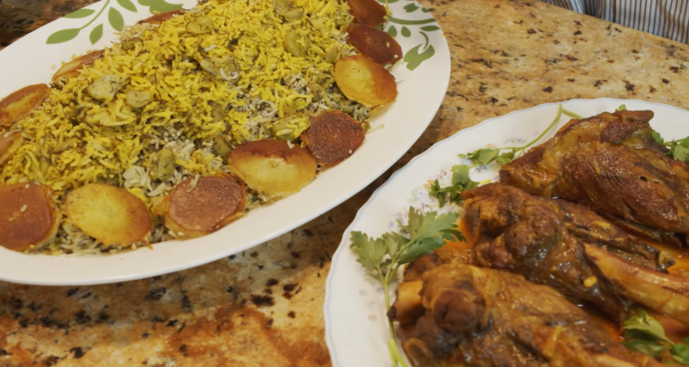 Baghali Polo ba Mahicheh